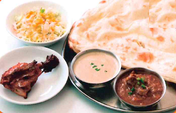 Tandoori Chicken Thali (タンドリーチキンターリー)